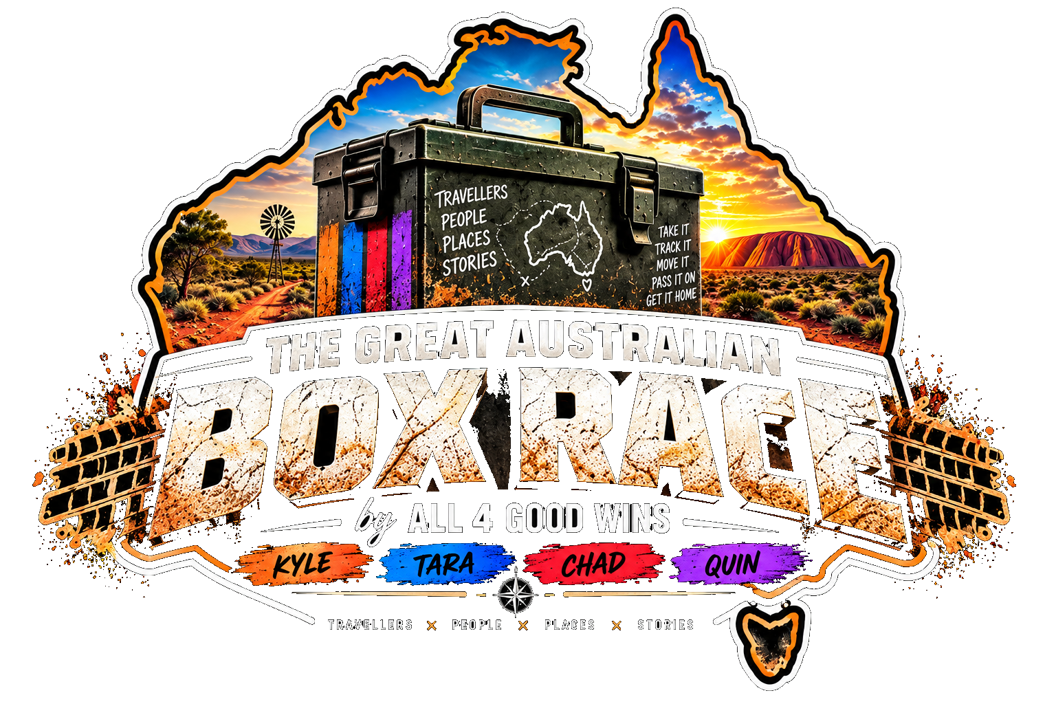 The Great Australian Box Race — by All 4 Good Wins